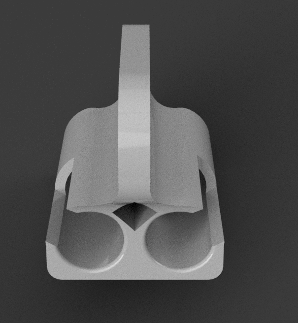 Fishing rod holder (2 rod)