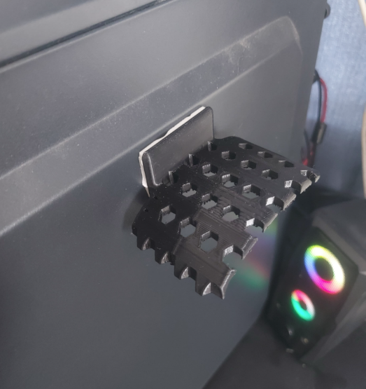 Stick-On headphone Mount