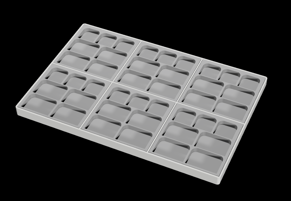 Modular Paint tray Square (Insert)