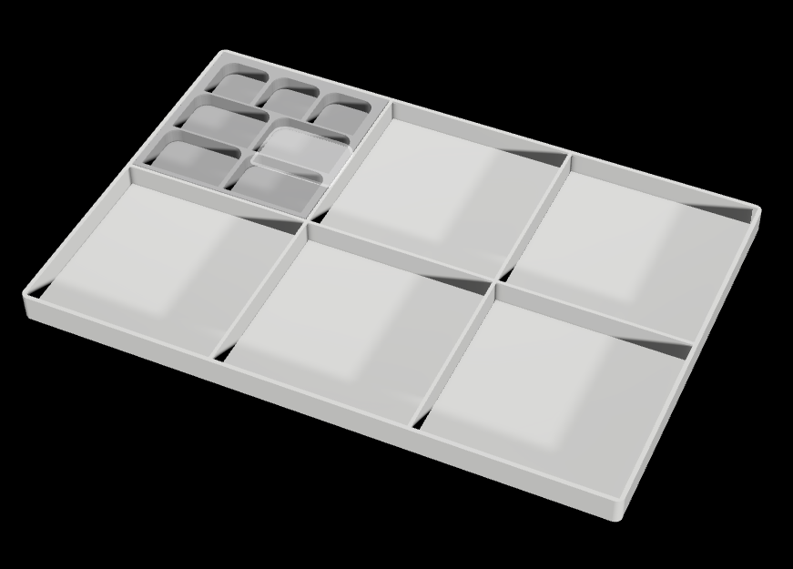Modular Paint tray Square (Insert)